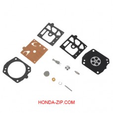 Ремонтный комплект карбюратора HONDA GX100 KRE4, GXR120RT Ремонтный комплект карбюратора HONDA GX100 KRE4, GXR120RT
