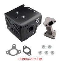 Глушитель HONDA GX340 GX390 в сборе